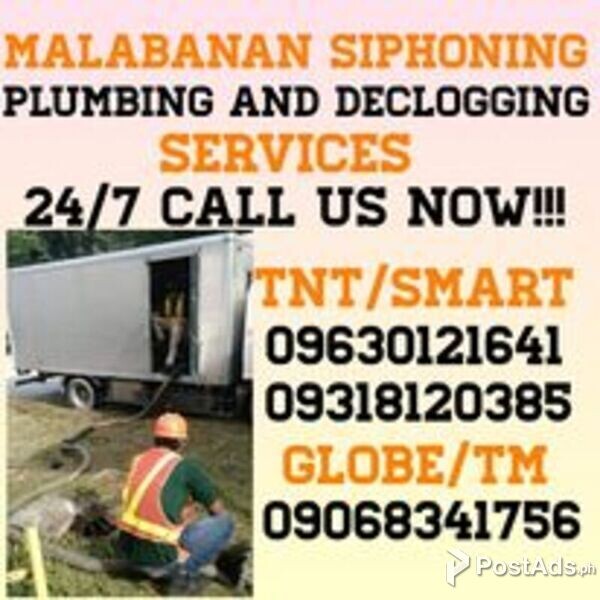 NOVALICHES MALABANAN SIPHONING PLUMBING AND DECLOGGING 09318120385