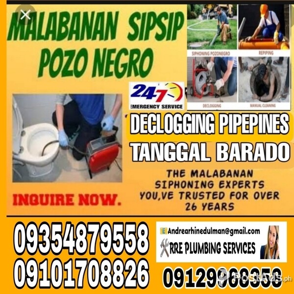 Malabanan siphoning pozo negro and Plumbing service 09354879558