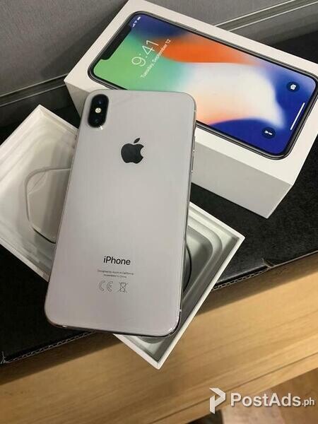 Apple iPhone X - 256GB - Silver / White (Factory Unlocked)