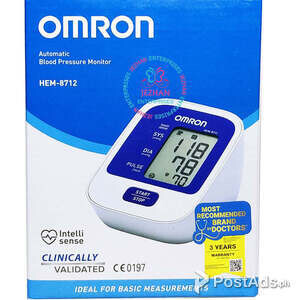 Automatic Blood Pressure Monitor Omron MODEL : HEM - 8712 | PostAds PH