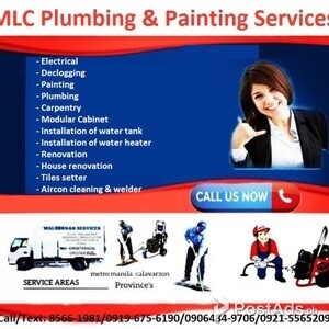 MLC Plumbing and Painting Services | PostAds PH