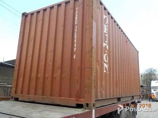 20 Footer Container Van For Sale by CCM