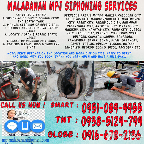 Malabanan Siphoning And Declogging Services valenzuela