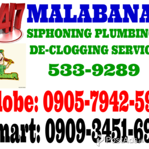 CALOOCAN MALABANAN SIP-SIP POZO NEGRO SERVICE 09057942592 | PostAds PH