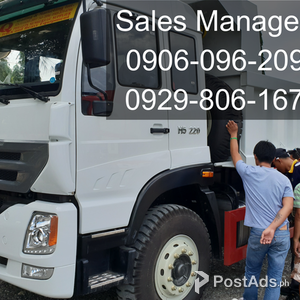 Brand new 10 to 12 cubic Dump truck Sinotruk Homan h5 Euro4 6w 4x2 | PostAds PH