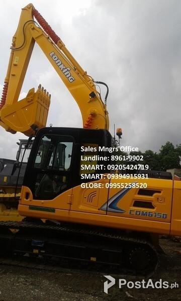 lonking cdm6150 backhoe excavator .56cbm cummins eng. for sale