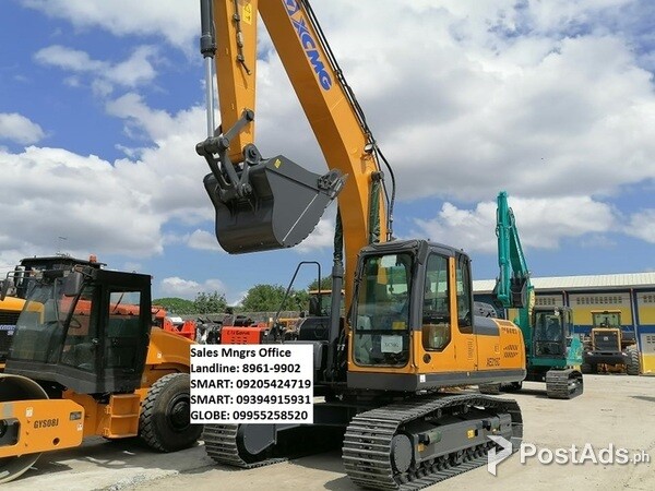 xcmg backhoe excavator xe215c 1cbm isuzu engine with breakerline