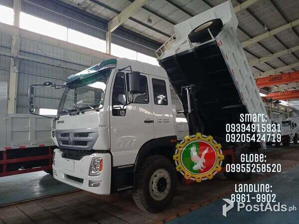 sinotruk dump truck homan h5 10cbm euro4 for sale