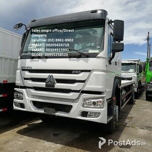 sinotruk 6w flat truck howo 190hp 20 tons capacity euro4 for sale | PostAds PH