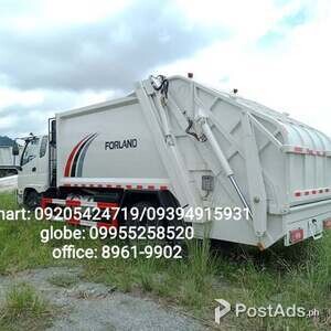 forland 6w garbage compactor truck 10cbm euro4 cummins engine for sale | PostAds PH
