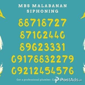 88718727 Malabanan Siphoning Services Makati | PostAds PH