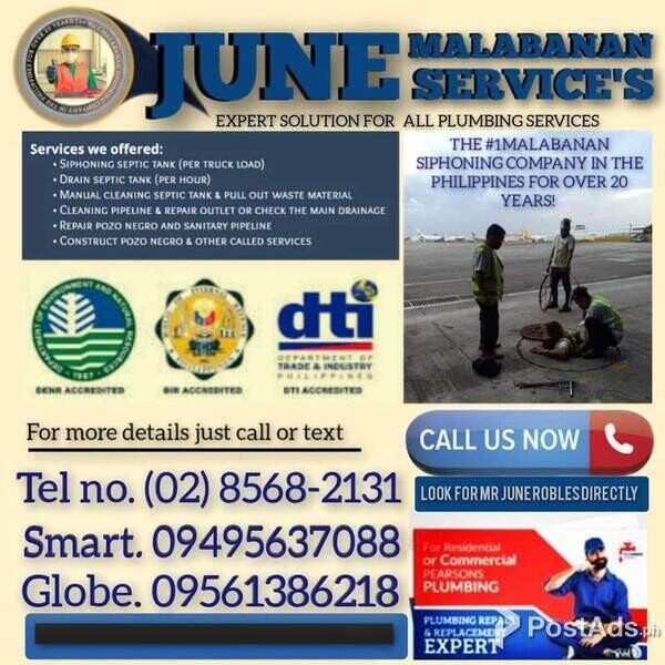 June Plumbing and Siphoning Services