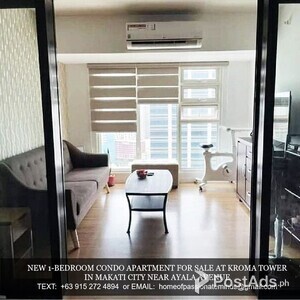 New 1-Bedroom Condo for Sale at Kroma Tower in Makati CBD | PostAds PH
