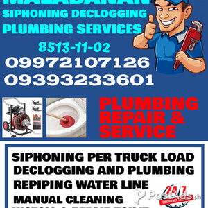 MALABANAN plumbing Siphoning pozo negro services | PostAds PH