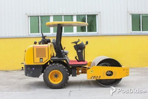 FOR SALE!! BRAND NEW YAMA Single Drum Vibratory Roller YZD3.5