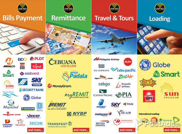Home Based Business with Travel and Tours Bills Payment Remittance