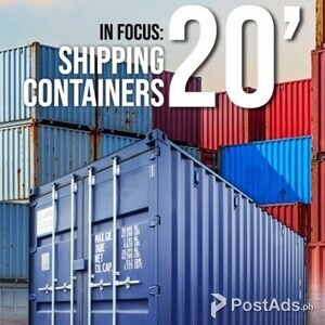 Buy! Used 20ft Shipping Container for an Affordable Container Solution | PostAds PH