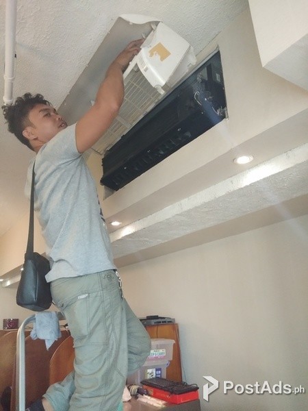 aircon cleaning repair install dismantle makati manila quezon pasig