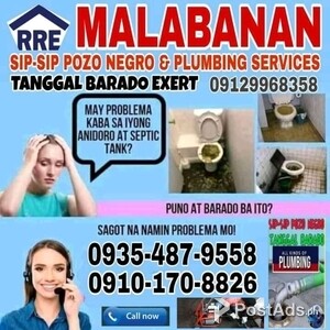 RRE Plumbing Services Malabanan Septic tank | PostAds PH