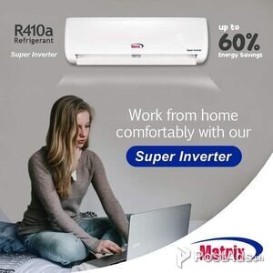 1.0HP MATRIX Split Wall Mounted Inverter | PostAds PH
