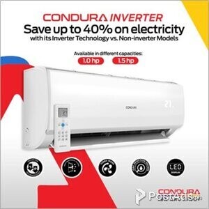 1.0HP CONDURA Split Wall Mounted Inverter | PostAds PH