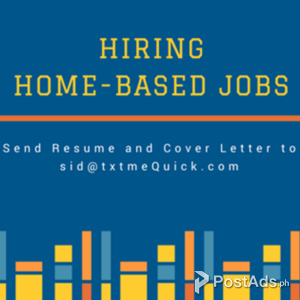 Hiring for Home-based Graphics Designer! | PostAds PH