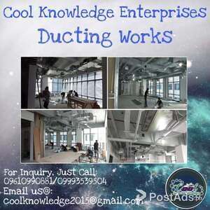 Ducting works with Fire Sprinkler System -- CKE Bulacan | PostAds PH