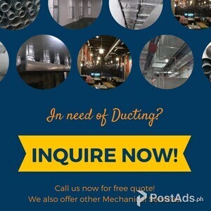 IN NEED OF DUCTING WORKS? CONTACT US! | PostAds PH