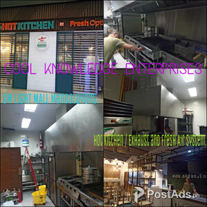Kitchen Hood Works/Exhaust/fresh Air installation | PostAds PH