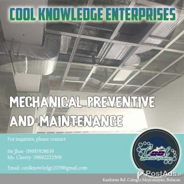 Preventive Maintenance Services -- Contact US!: CKE Bulacan