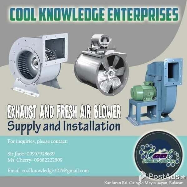 Ventilation Services -- Contact US!: CKE Bulacan