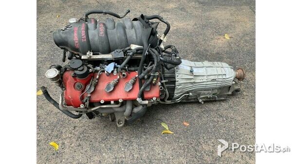 Maserati Grancabrio 4.7A 2010 Complete Engine With Gearbox
