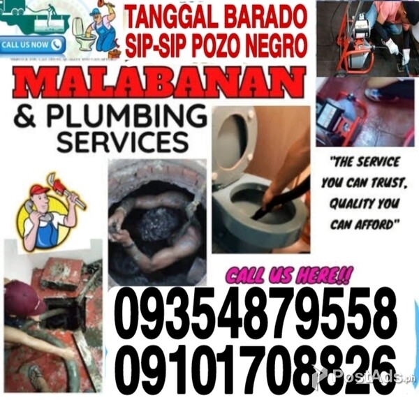 Malabanan services Siphoning Pozo Negro and Plumbing services