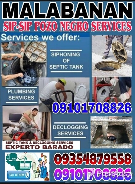Expert Plumbing with warranty Sipsip Pozo Negro Malabanan services