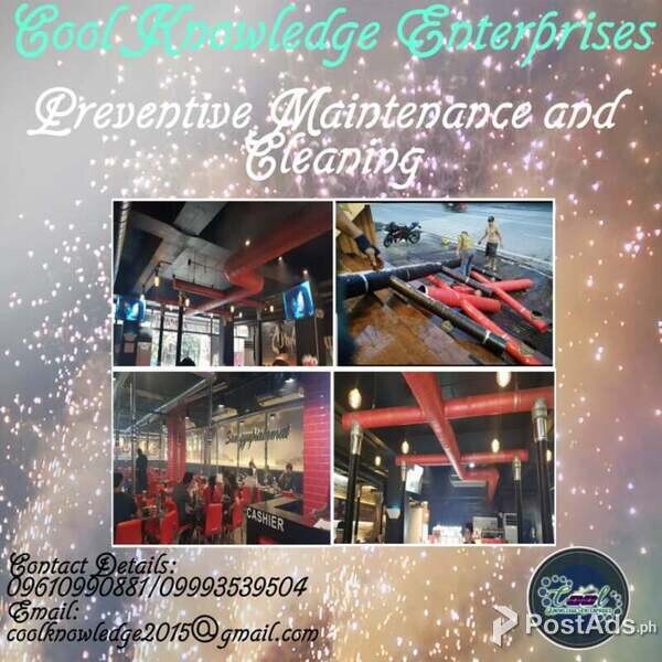 Preventive Maintenance And Cleaning Service ** CKE-Bulacan