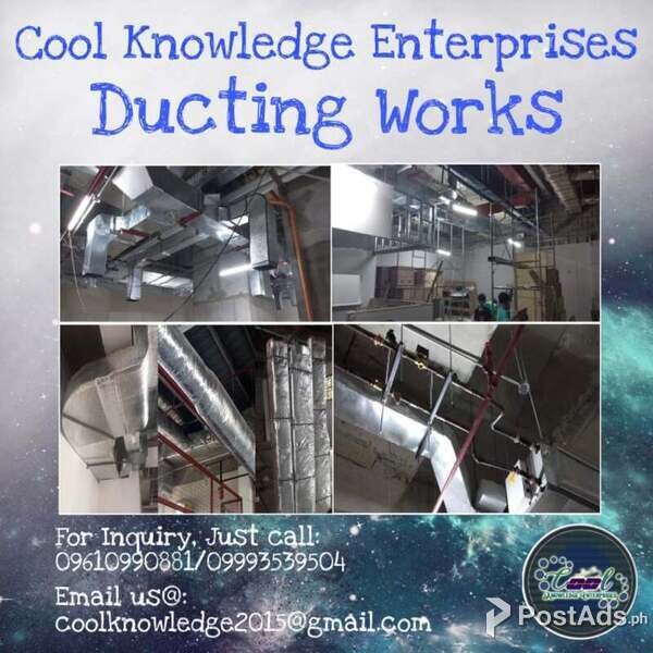 Ducting With Chilled Water Services - Bulacan Area