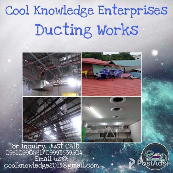 Ducting Works for Commercial Kitchen - Bulacan Area