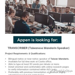 Taiwanese Mandarin Transcriber | PostAds PH