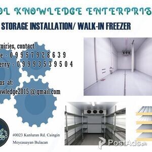Cold Storage Services** Installation and Supply - Bulacan | PostAds PH