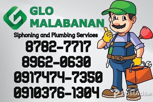 GLO MALABANANN EXPERT POZO NEGRO PLUMBERS 