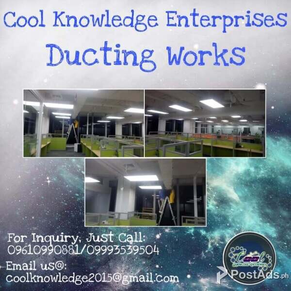 Bulacan - Ducting Works/Services in Offices