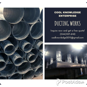 Blowers and Ducting for Exhaust and Fresh Air | PostAds PH
