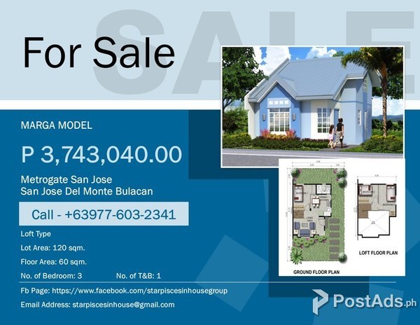 House and Lot For Sale in Bulacan