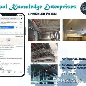Fire Sprinkler System - Installation and Supply | PostAds PH