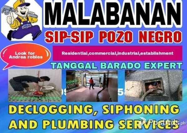 Malabanan declogging services antipolo city/09556431802