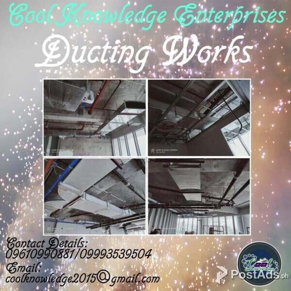 Ducting Works with Chilled Water System