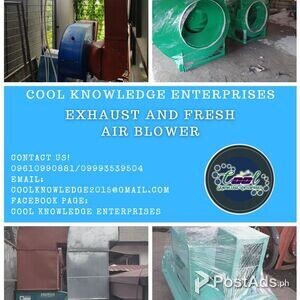 Exhaust and Fresh Air Blowers - CKE Bulacan | PostAds PH