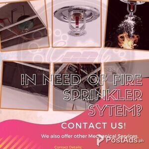 In Need of Fire Sprinkler System? Contact Us! - CKE Bulacan | PostAds PH