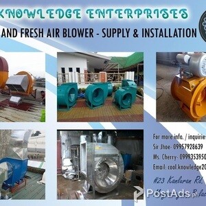 Bulacan - Supply and Installation for Ventilation System | PostAds PH