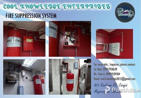 Bulacan -  Supplies and Installations for Fire Suppression System